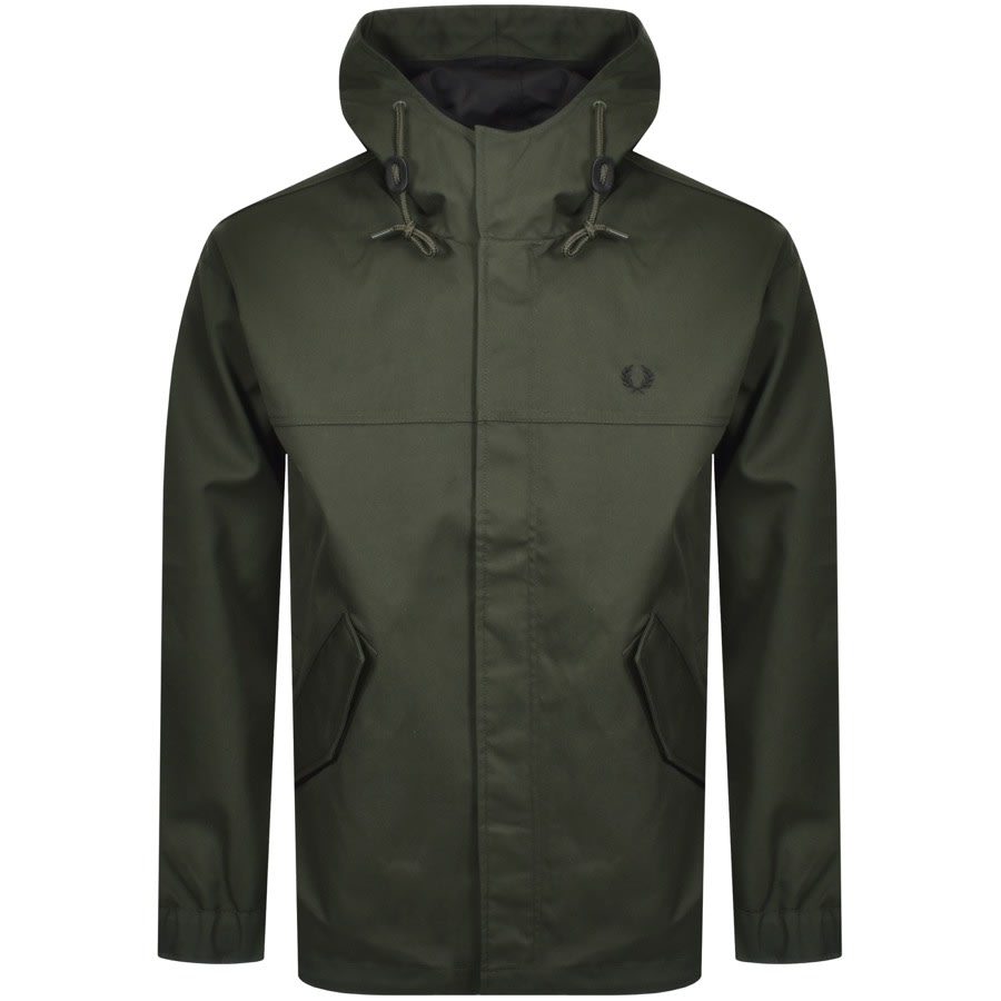 Alternative Image for ProductFred Perry Short Bonded Parka Green1